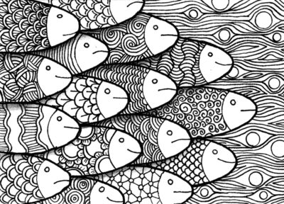 Doodle - Fische